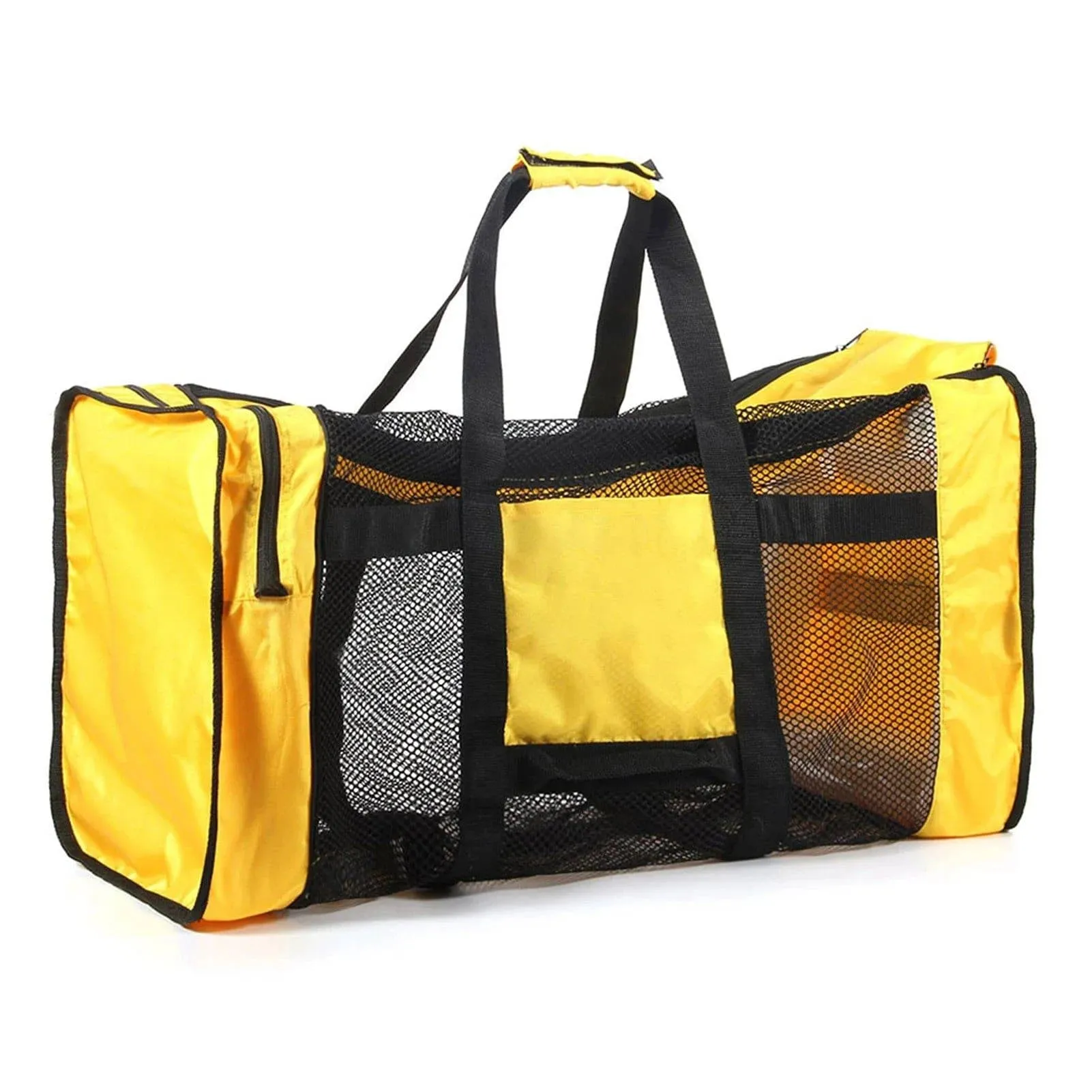 100L Mesh Duffle Gear Bag for Scuba Diving Snorkeling Swimming Beach Duffle Bag for Snorkeling Equipment 29.5" * 13.8" * 15.7"