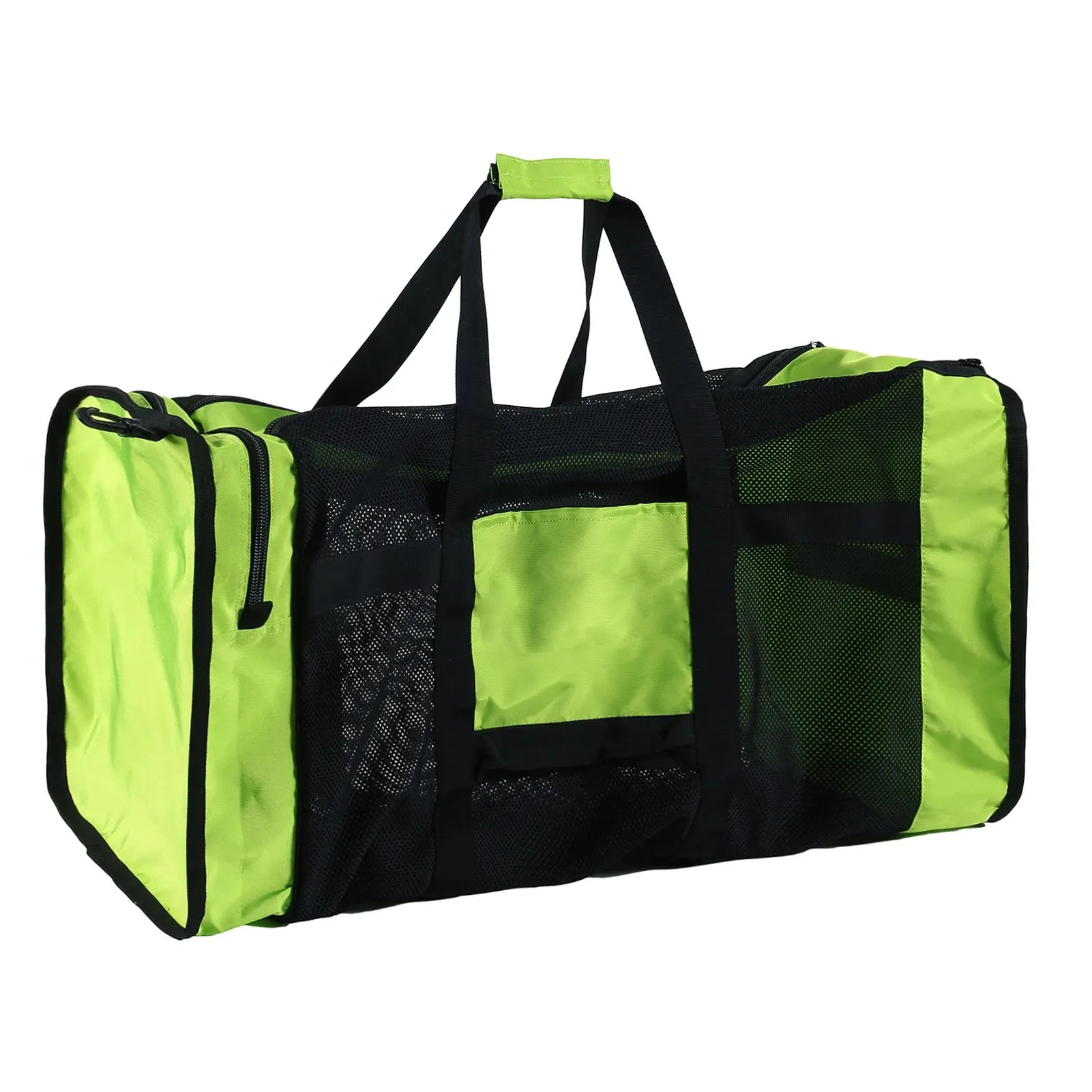 100L Mesh Duffle Gear Bag for Scuba Diving Snorkeling Swimming Beach Duffle Bag for Snorkeling Equipment 29.5" * 13.8" * 15.7"