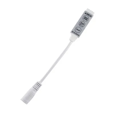 12-24v Led Rgbw Amt 3-Key Controller With Female Dc