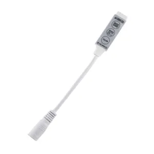 12-24v Led Rgbw Amt 3-Key Controller With Female Dc