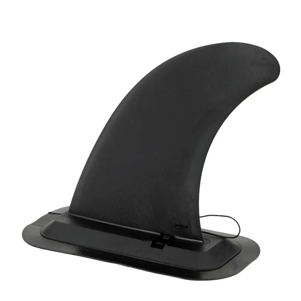 1pc Large Size Kayak Skeg Tracking Fin Black Canoe Rowing Boats Integral Fin Mounting Points Watershed Board Kayak Accessories