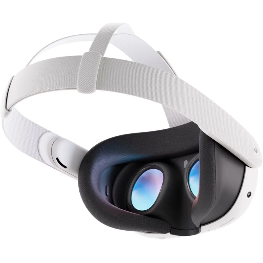 2023 New Meta Quest 3 All-In-One VR Headset 128GB Virtual Reality with Advanced Touch Plus Controllers, 2064x2208 up to 120 Hz Refresh Rate LCD, Enhanced Graphics, Slimmer Optics, Mytrix USB-C Cable