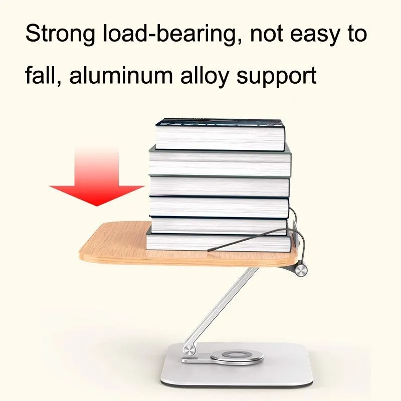 360-degree Rotating Desktop Bookshelf for Tablets