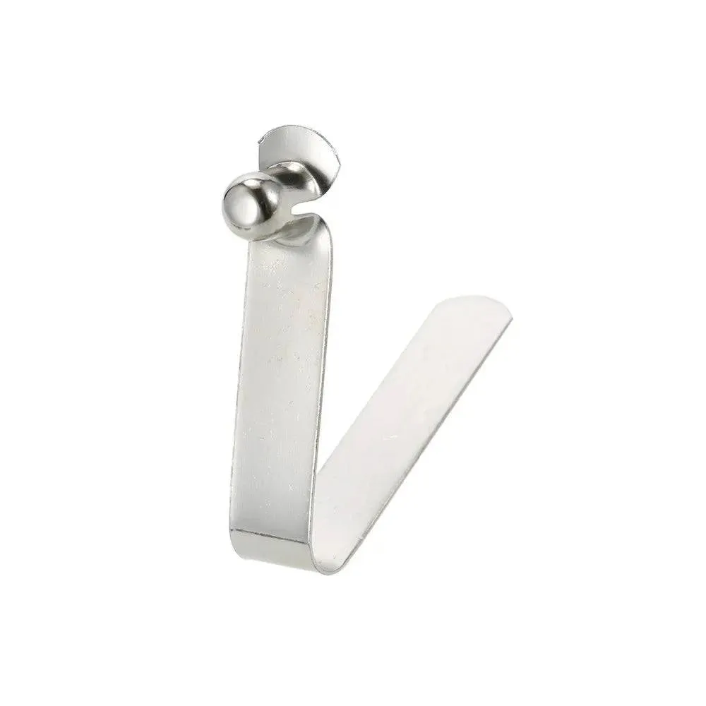 6pcs Kayak Paddle Spring Clips Tent Pole Clips Push Button Spring Snap Clip Locking Tube Pin M2165 Kayak Accessories