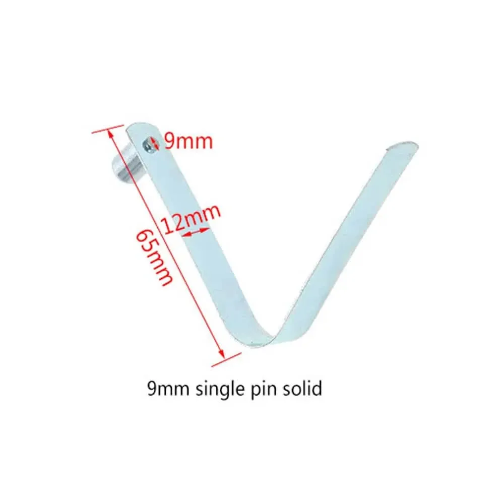 6pcs Kayak Paddle Spring Clips Tent Pole Clips Push Button Spring Snap Clip Locking Tube Pin M2165 Kayak Accessories