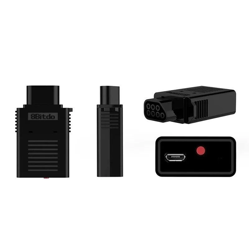 8BitDo Retro Receiver For Nintendo Entertainment System & PC: Use 8BitDo NES30 SFC30 PS3 PS4 Game Controllers