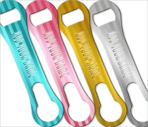 ADD YOUR NAME V-ROD® Bottle Opener – Foil Wrap – Several Color Options