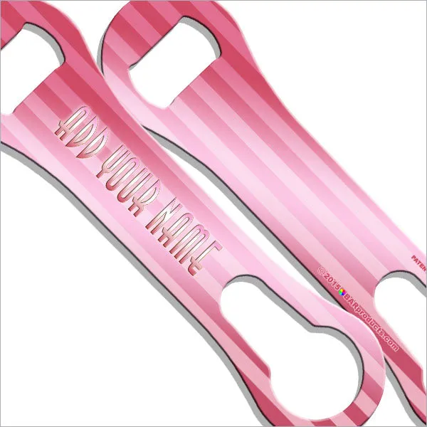 ADD YOUR NAME V-ROD® Bottle Opener – Foil Wrap – Several Color Options