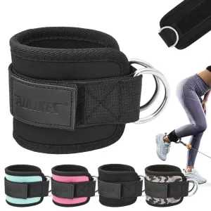 Adjustable Ankle Straps For Cable Machines Comfortable Cuffs For Glute & Leg Training