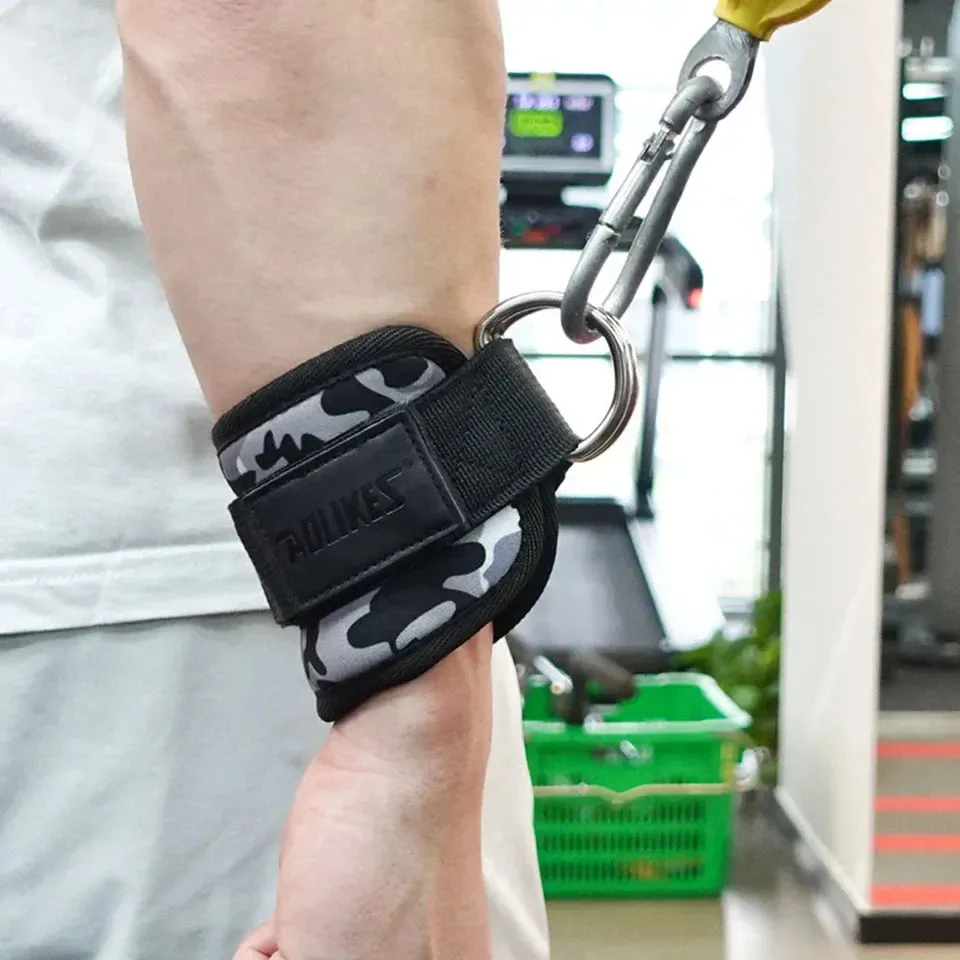 Adjustable Ankle Straps For Cable Machines Comfortable Cuffs For Glute & Leg Training