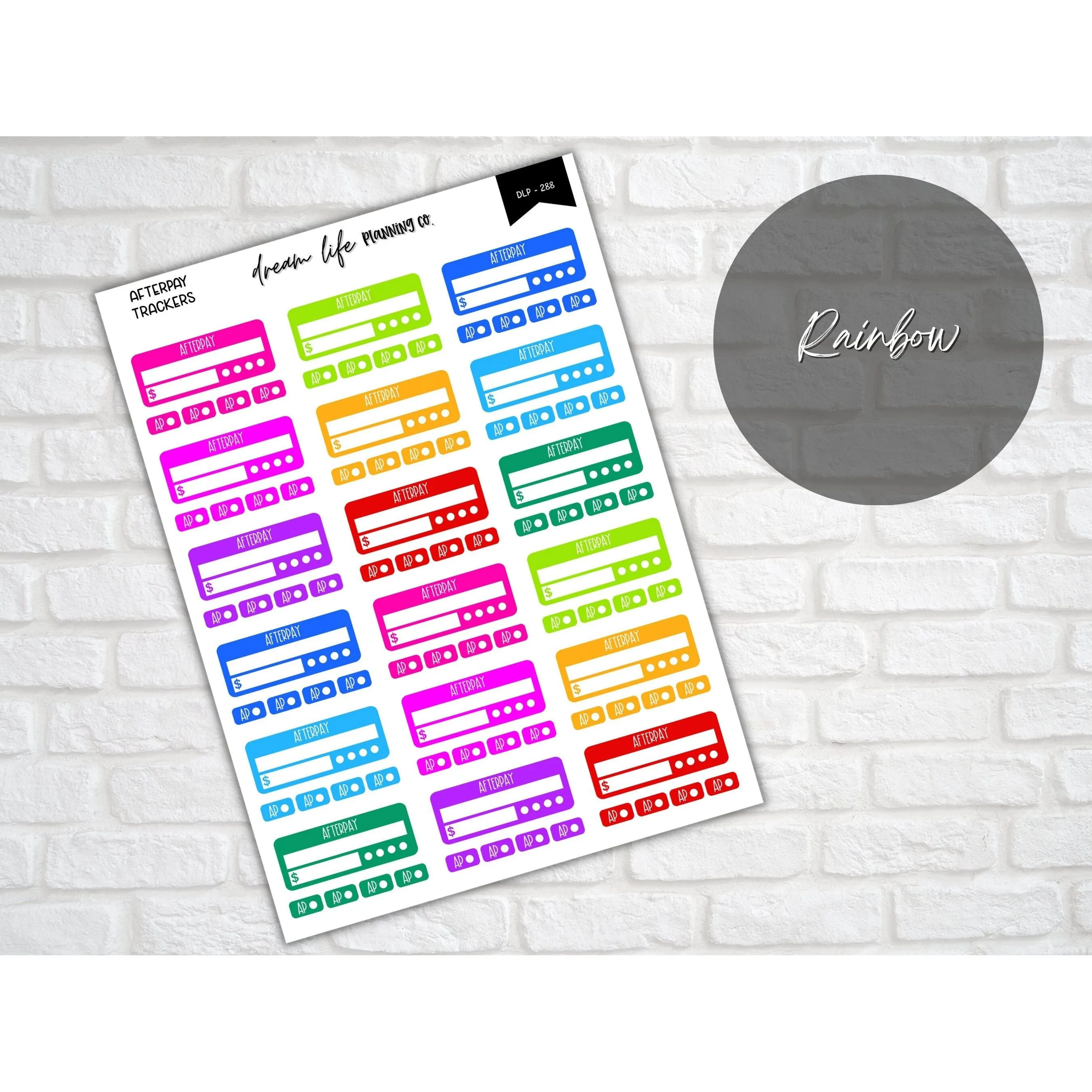 Afterpay Tracking Stickers