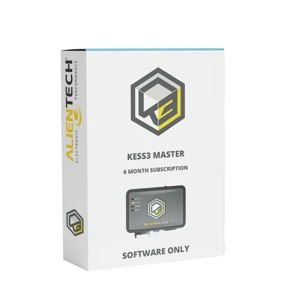 Alientech - KESS3 Master Software - 6 Months of Subscription Extension for Existing Customers ( Machine Sold Separately )