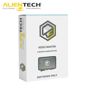 Alientech - KESS3 Master Software - 6 Months of Subscription Extension for Existing Customers ( Machine Sold Separately )