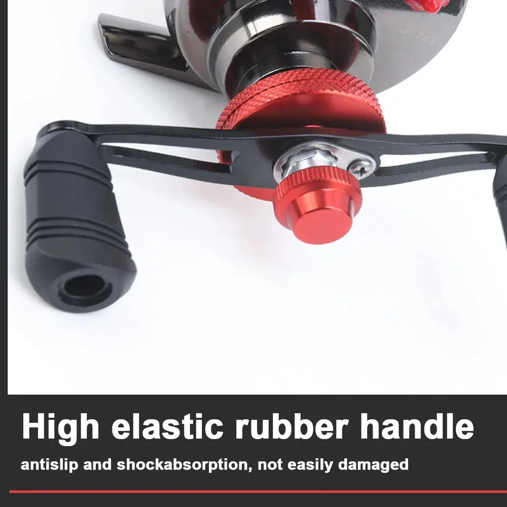 All Metal Fishing Reel 3.6 : 1 High Drag Power Spinning Wheel Fishing Coil Smooth and Stable Fishing Reel Fishing Accessory