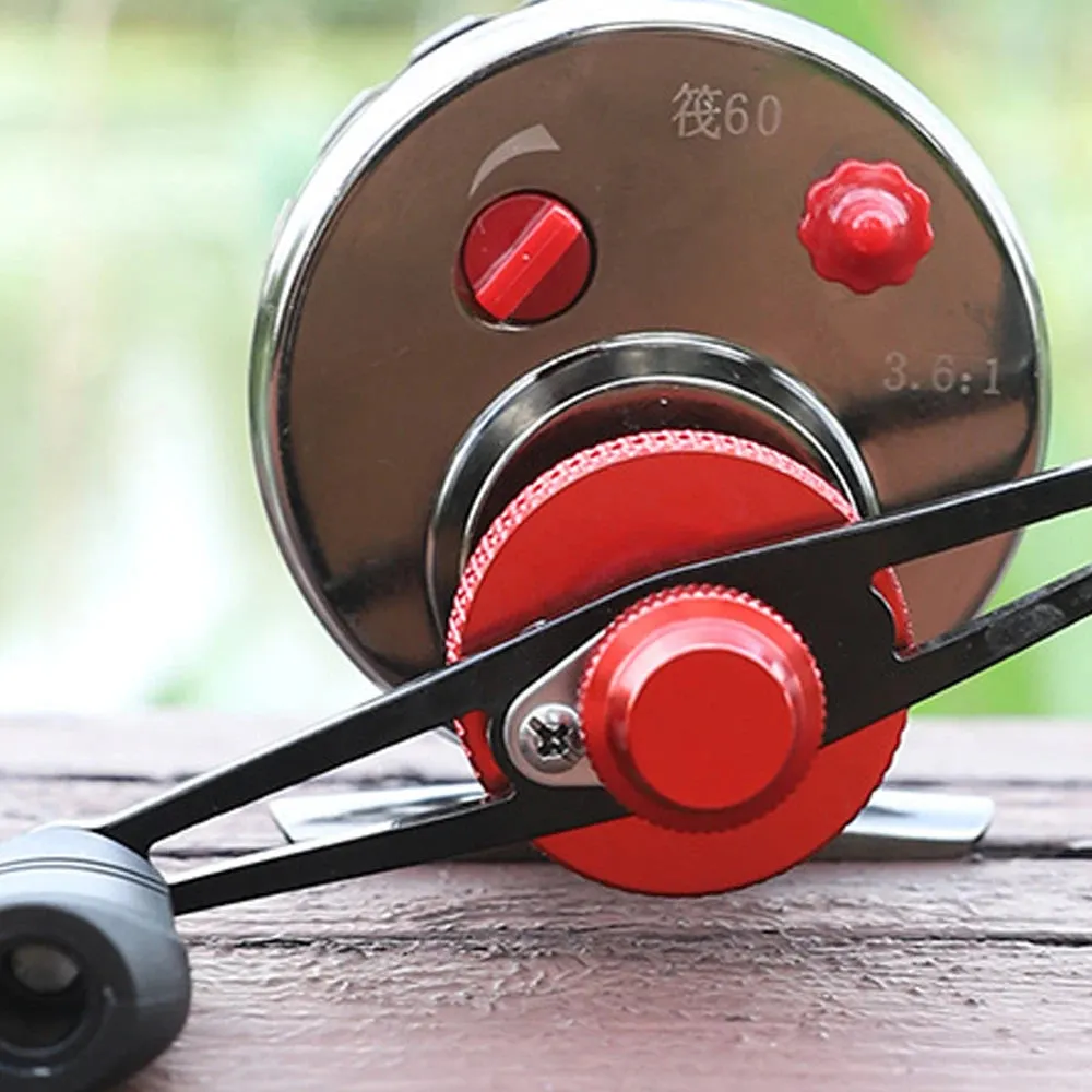 All Metal Fishing Reel 3.6 : 1 High Drag Power Spinning Wheel Fishing Coil Smooth and Stable Fishing Reel Fishing Accessory