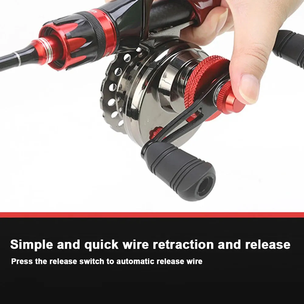 All Metal Fishing Reel 3.6 : 1 High Drag Power Spinning Wheel Fishing Coil Smooth and Stable Fishing Reel Fishing Accessory