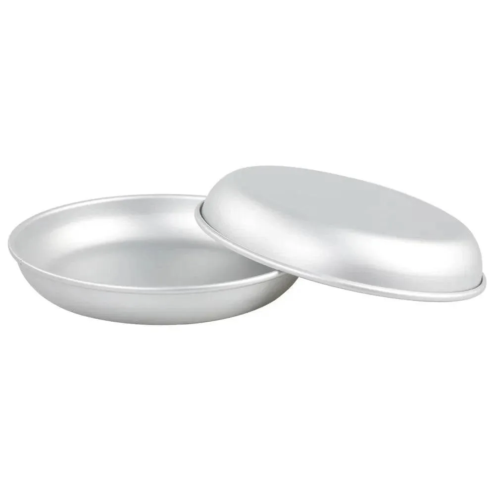 Aluminum Alloy Camping Plate Food Serving Dish Snack Dish Dessert Tray for Picnic