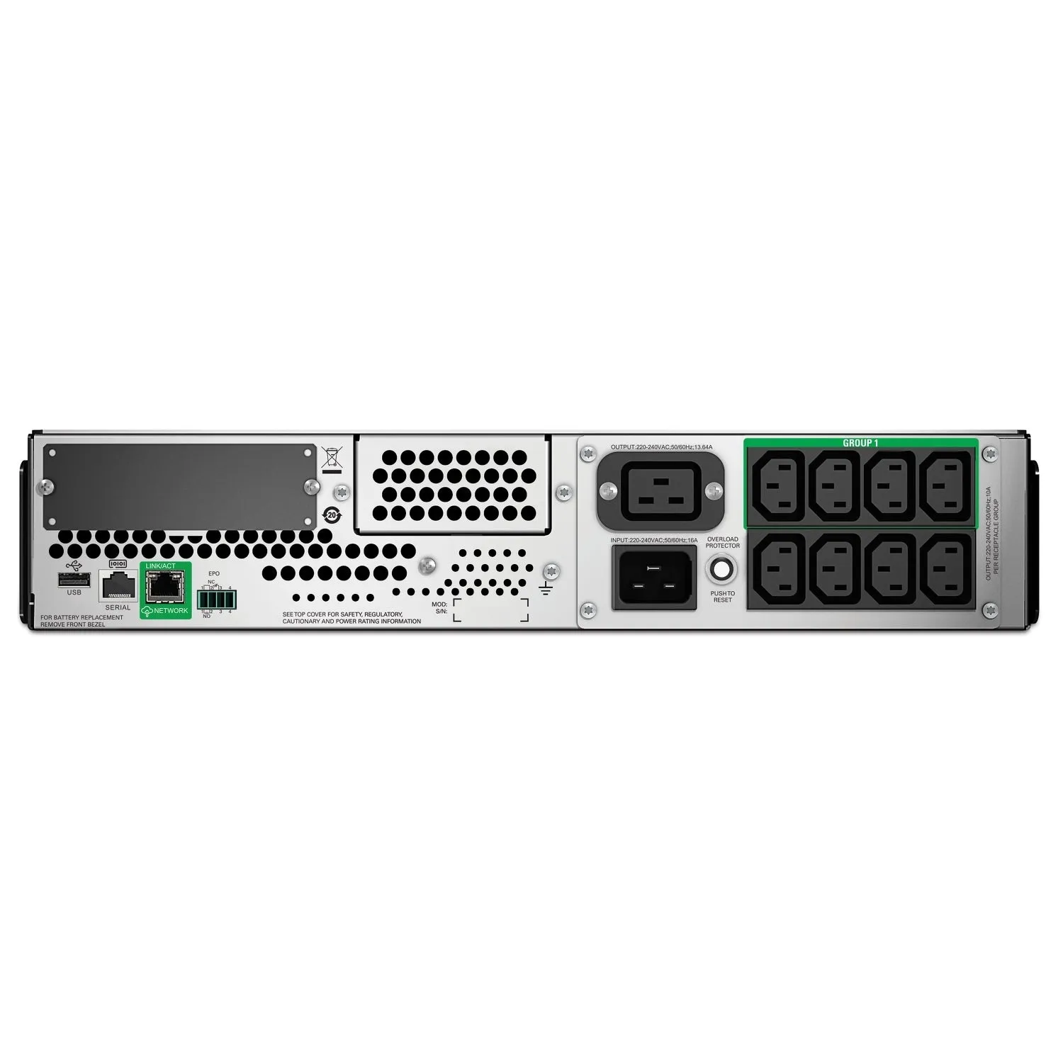 Apc Smart-Ups Rack 2He Smt3000rmi2uc 2700W 3000Va Line Interactive