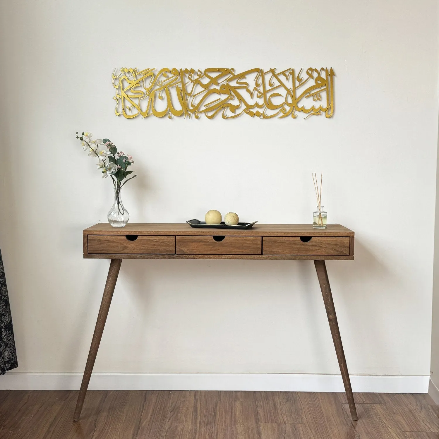 Assalamu Alaikum Wa Rahmatullahi Wa Barakatuh Metal Islamic Wall Art