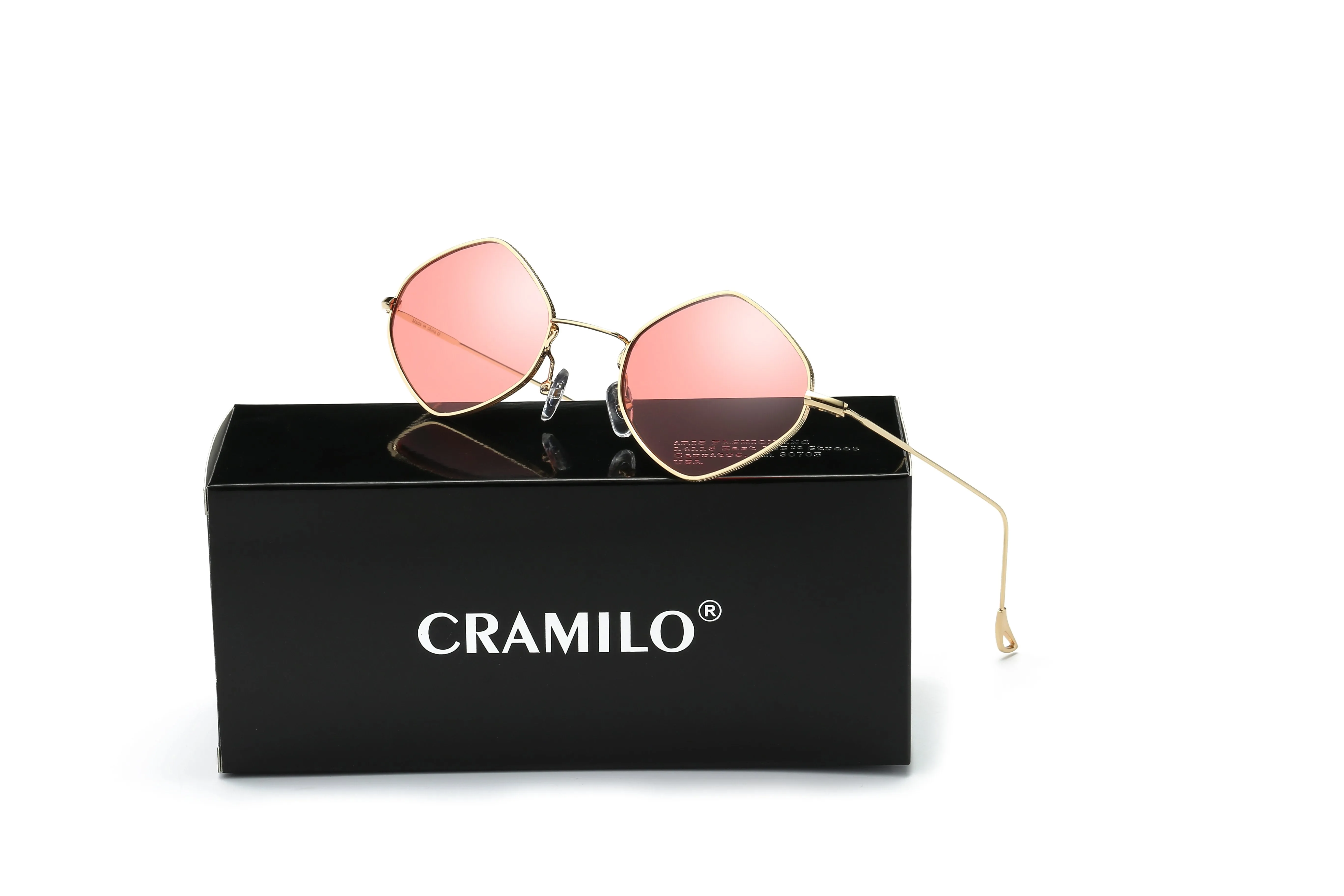 Barrington - Slim Diamond Shape Fashion Sunglasses