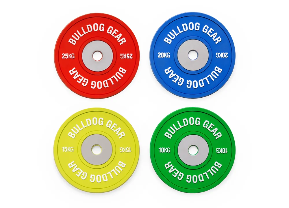 Bulldog Gear - Rubber Weight Plate Coasters