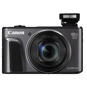 Canon PowerShot SX720 40x HS Digital Camera - Black