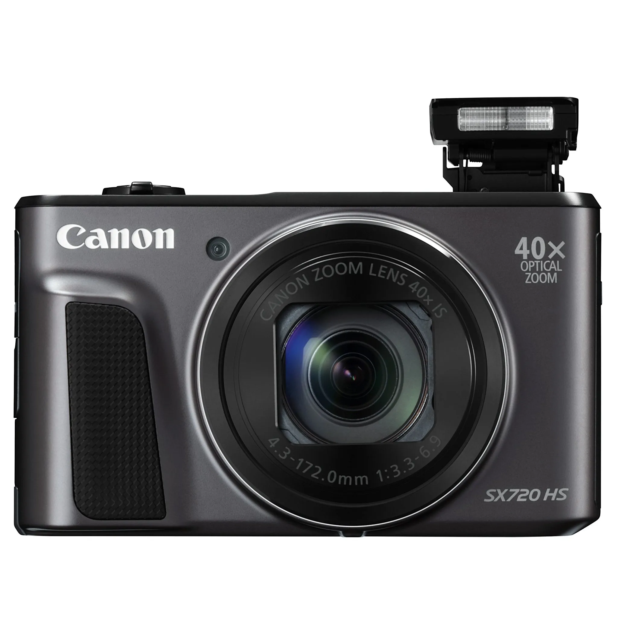 Canon PowerShot SX720 40x HS Digital Camera - Black