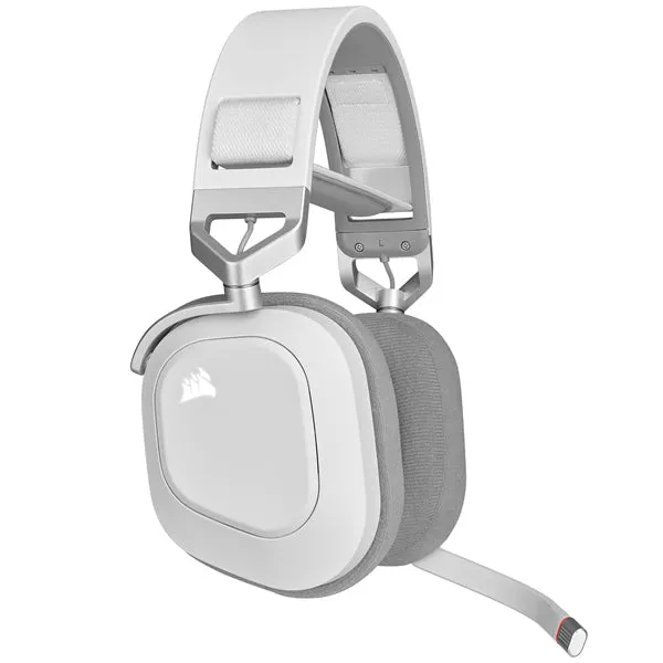 Corsair HS80 RGB Wireless Premium Gaming Headset -White