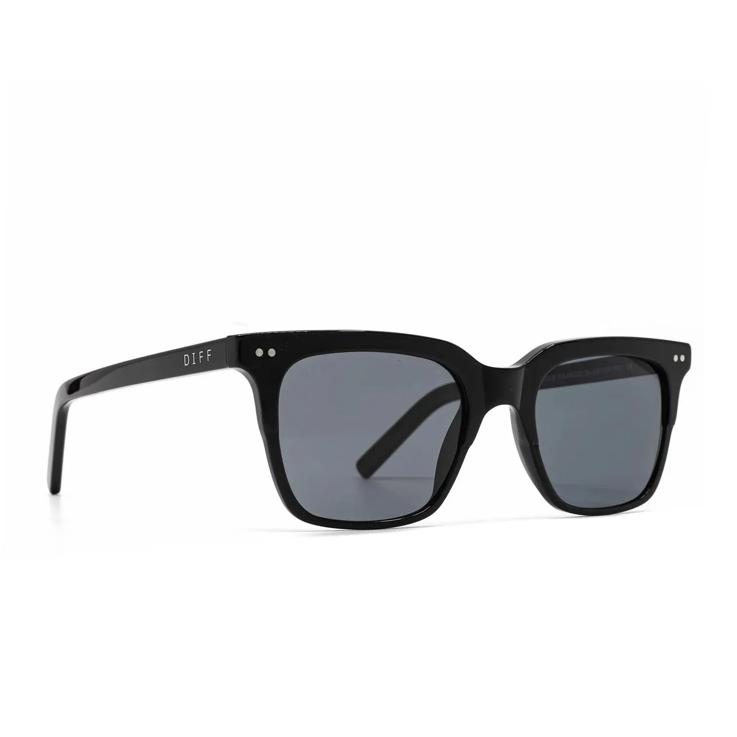 DIFF Billie Sunglasses - Polarized GREY SOLID