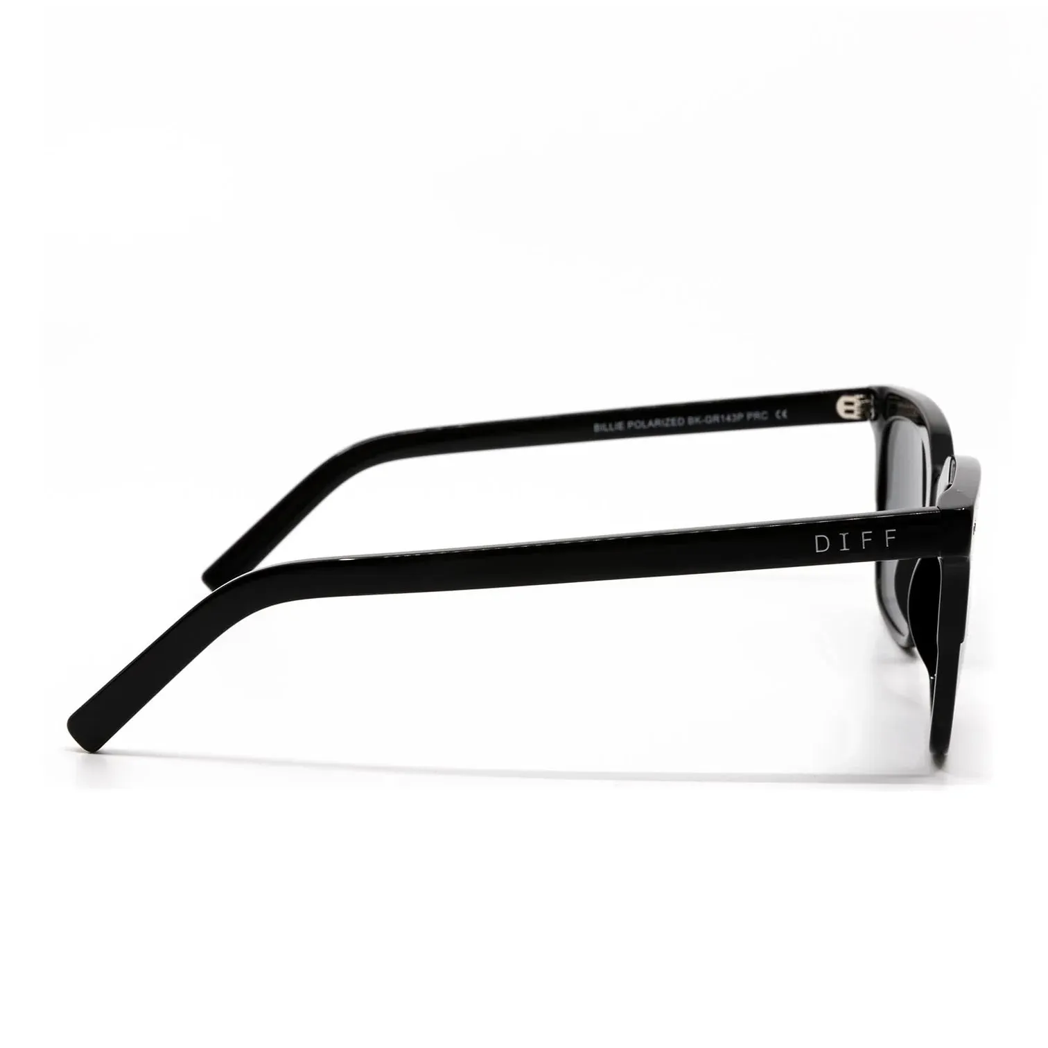 DIFF Billie Sunglasses - Polarized GREY SOLID