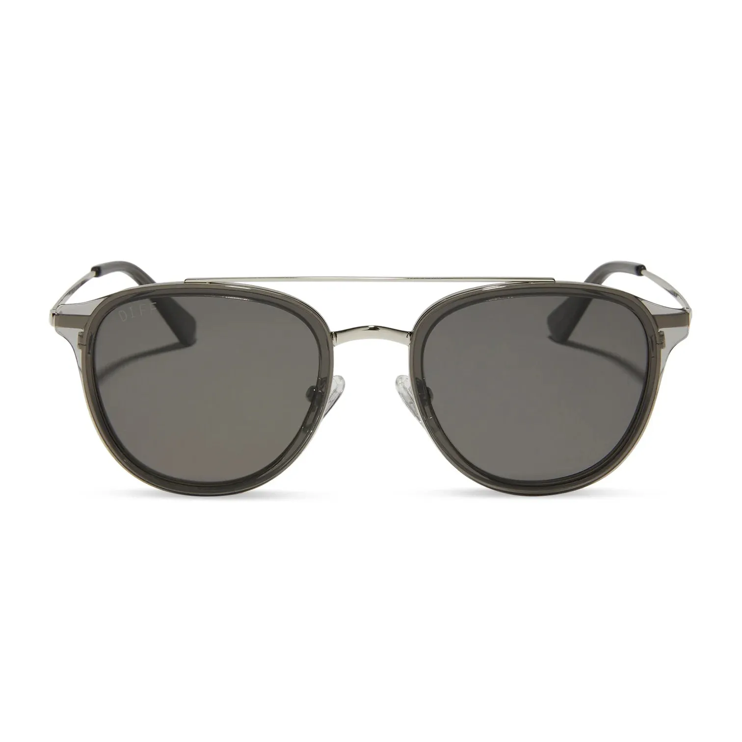 DIFF Camden Sunglasses - Polarized BLACK SMOKE