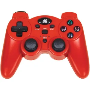 DREAMGEAR DGPS3-1392 PlayStation(R)3 Radium Wireless Controller (Metallic Red)
