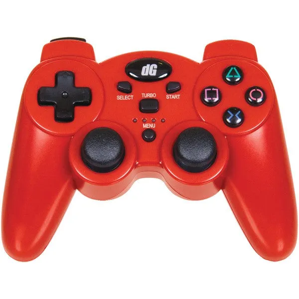 DREAMGEAR DGPS3-1392 PlayStation(R)3 Radium Wireless Controller (Metallic Red)