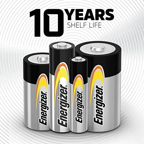 Energizer Alkaline Power AA Batteries and Alkaline Power AAA Batteries Variety Pack, 32 AA and 32 AAA Batteries, 64 Count