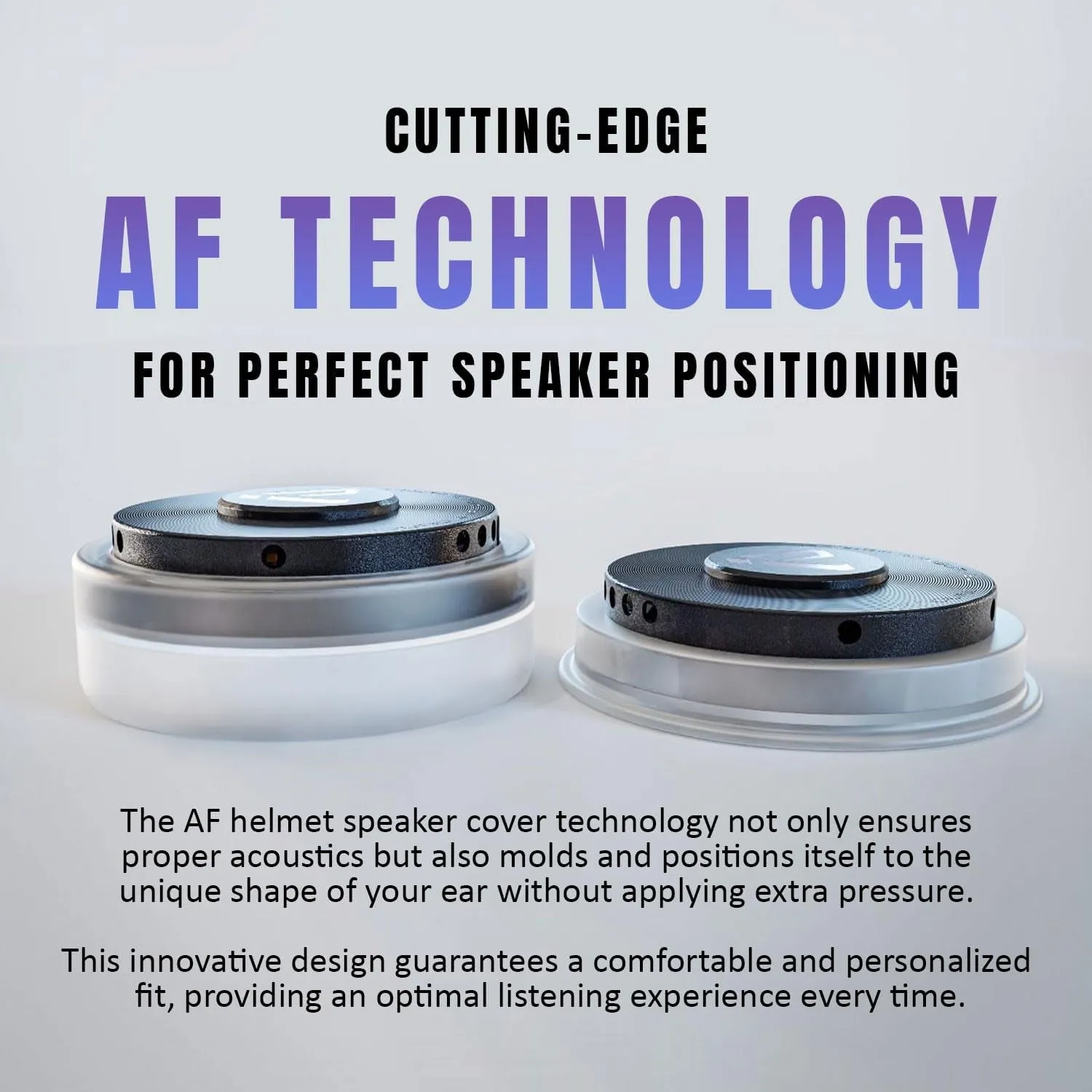 High Def Xsound 4 Helmet Speakers - Motorcycle Snowboard Helmet Speakers - Works with Most Comms with Earbud Ports – Includes Accessories for Install