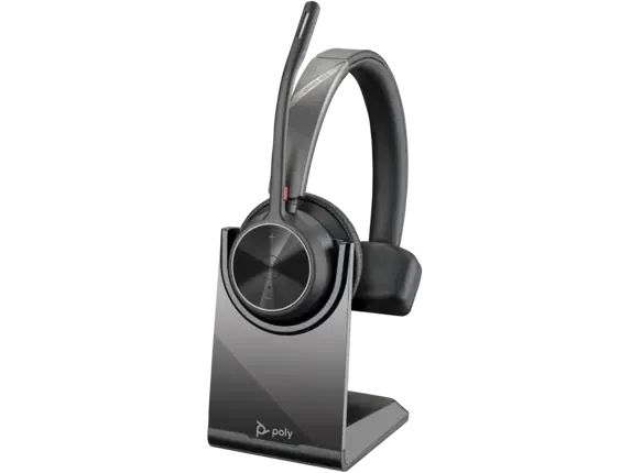 HP/Poly Voyager 4310 Bluetooth Mono Headset with BT700 USB-C Dongle and Charging Stand - FREE SHIPPING