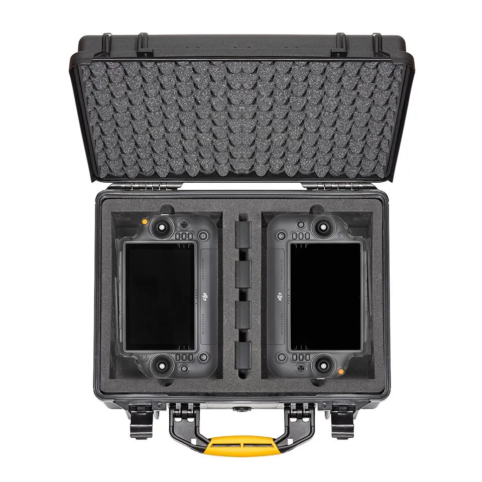 HPRC Protective Case for 2 DJI RC Plus Remote Controllers & WB37 Batteries