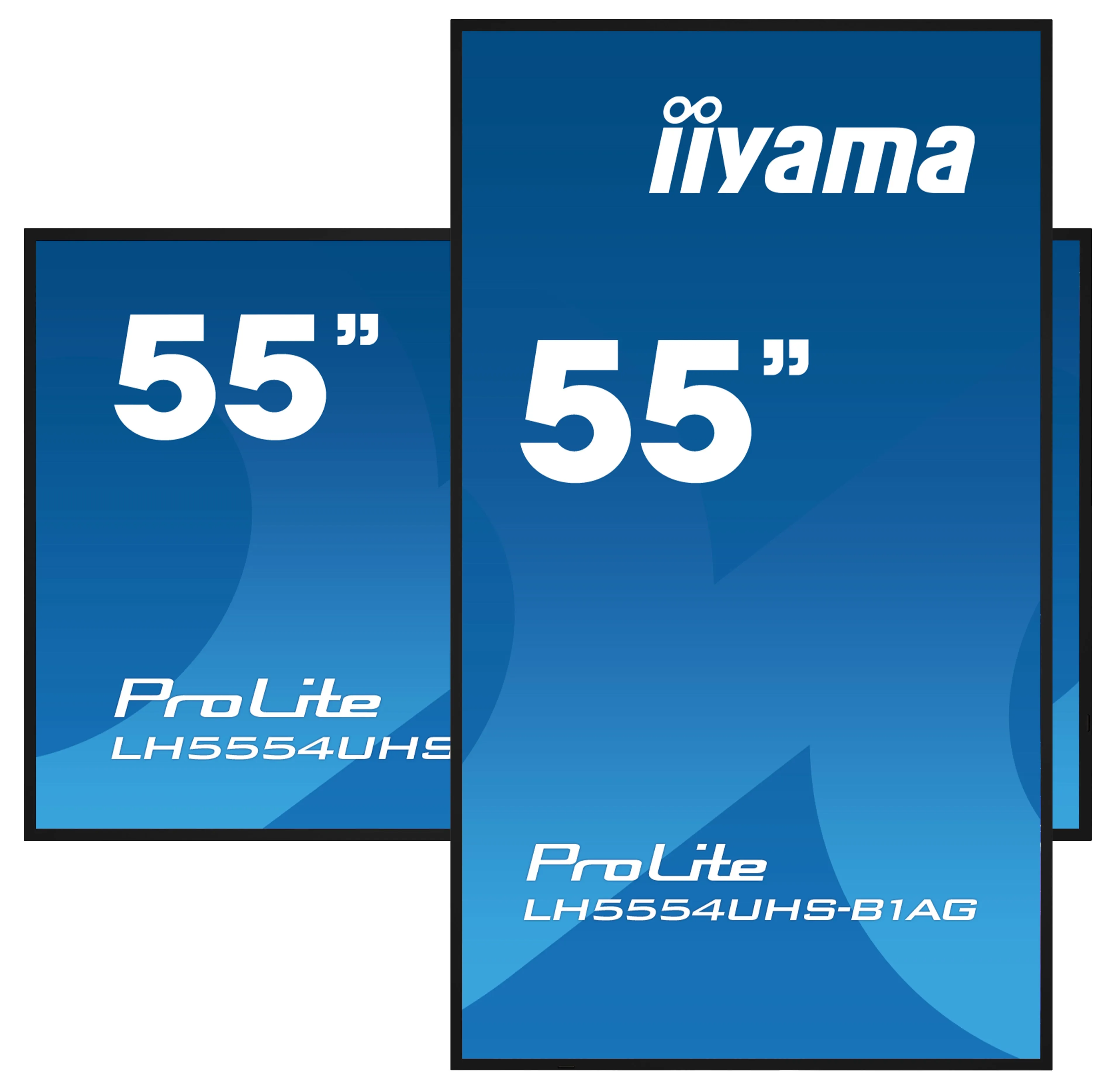 Iiyama Lh5554uhs-B1ag Lh54 Series - 55" Led-Backlit Lcd Display - 4K - For Digital Signage / Interactive Communication