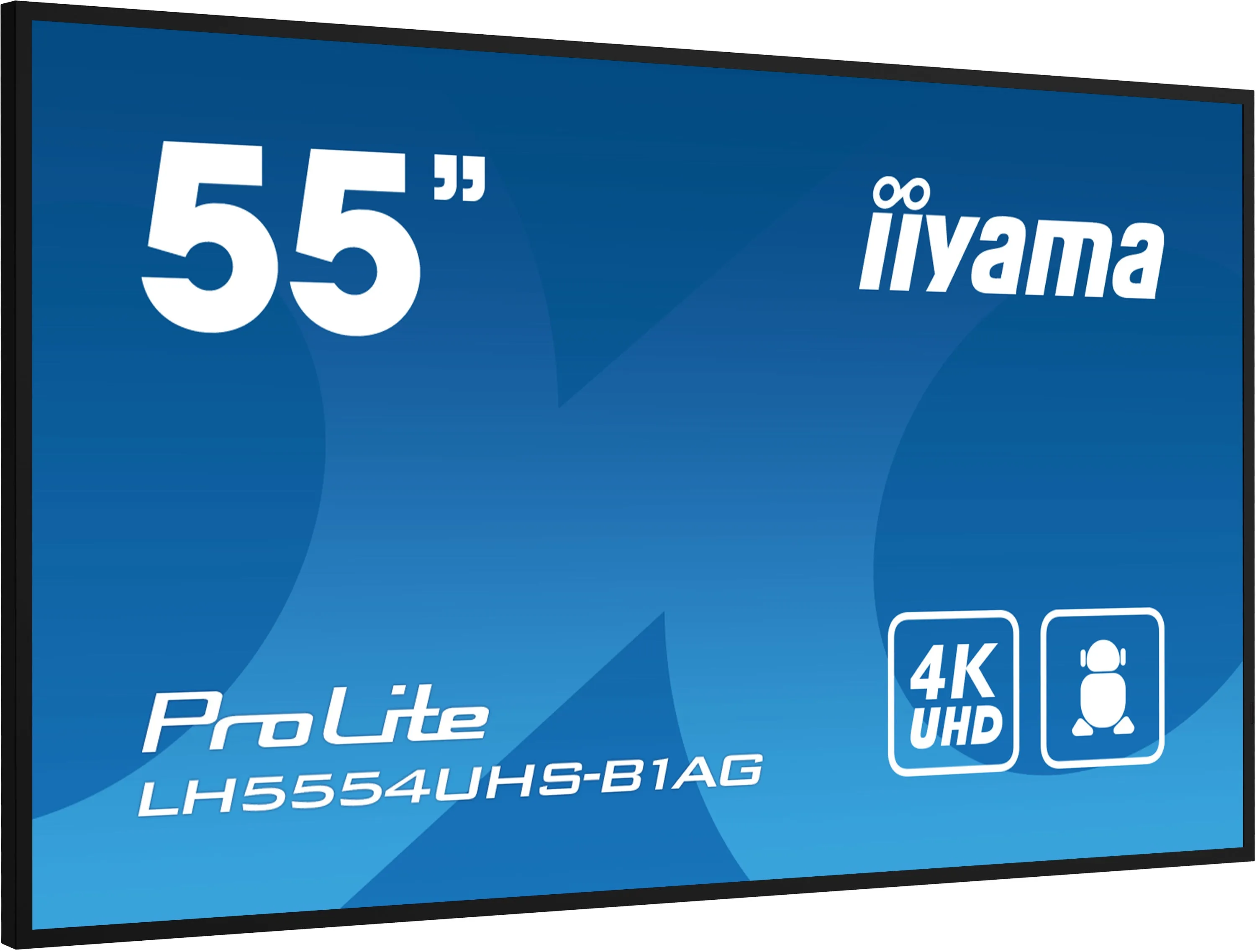 Iiyama Lh5554uhs-B1ag Lh54 Series - 55" Led-Backlit Lcd Display - 4K - For Digital Signage / Interactive Communication