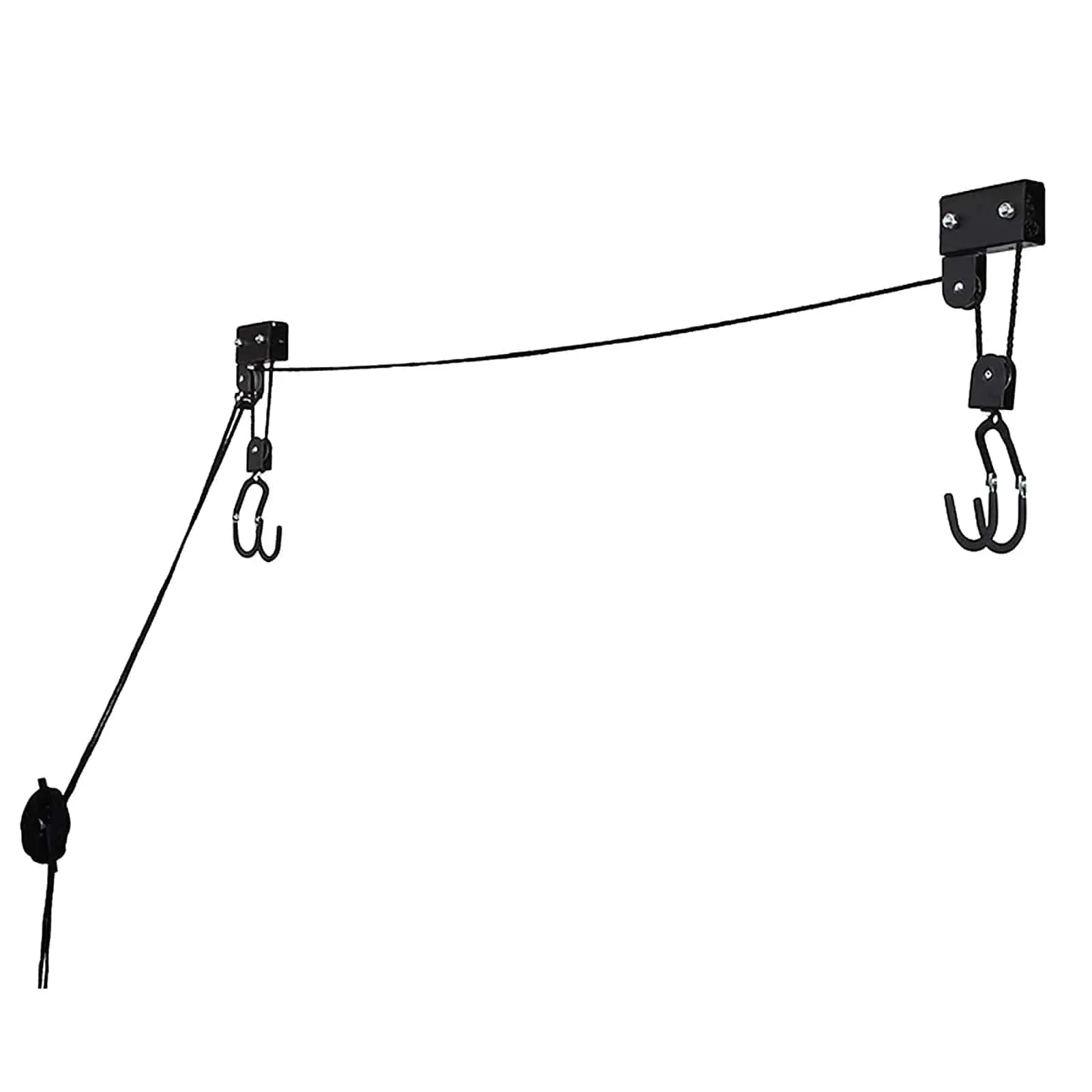 Kayak Lift Hanging Pulley System Kayak Ceiling Rack Garage Ceiling Mount for Bicycle Paddleboard Canoe Boat Kayak Accessories