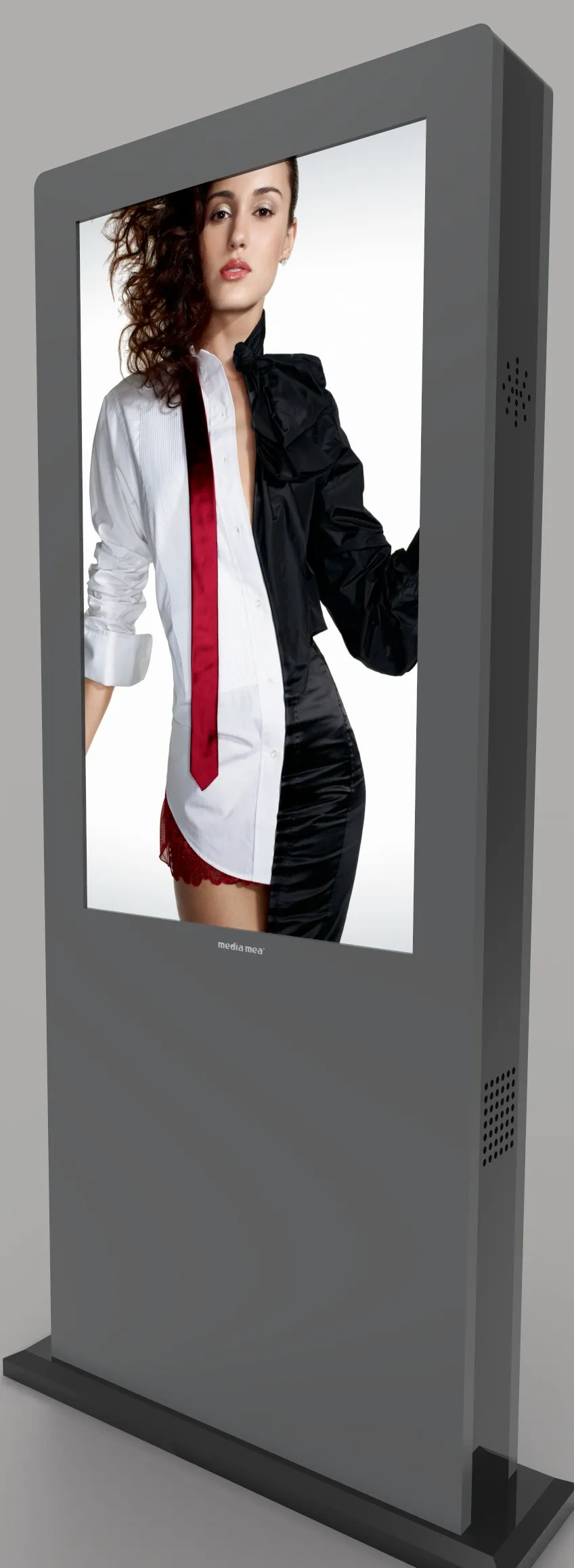 MEO 82" Outdoor Interactive Digital Signage Display Totem