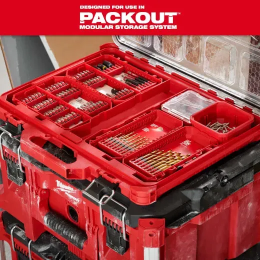 Milwaukee Customizable Large Case for Impact Driver Accessories (Large Case)