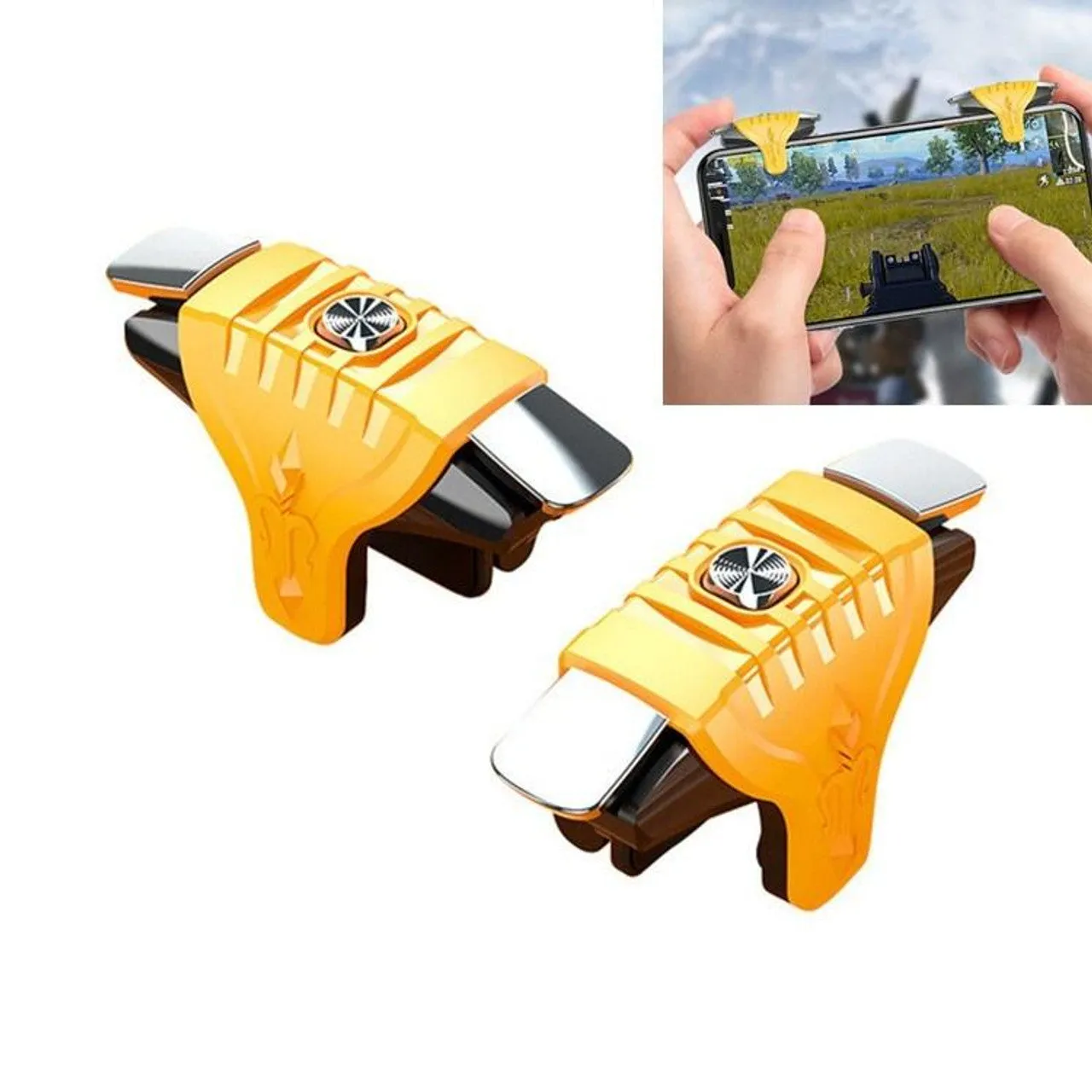 Mobile Phone Gaming Trigger Aim Button Joystick For Pubg