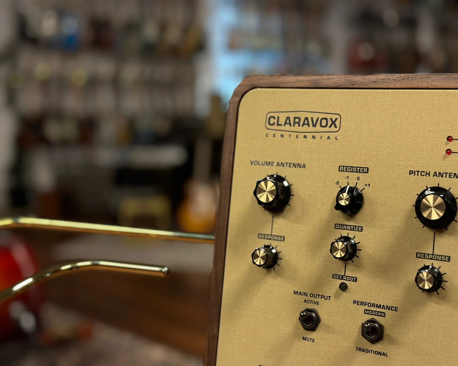 Moog Claravox Centennial Theremin with Stand
