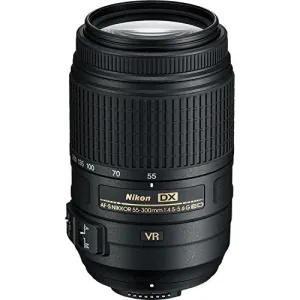Nikon AF-S DX NIKKOR 55-300mm f/4.5-5.6G ED VR Lens - Pre-Owned