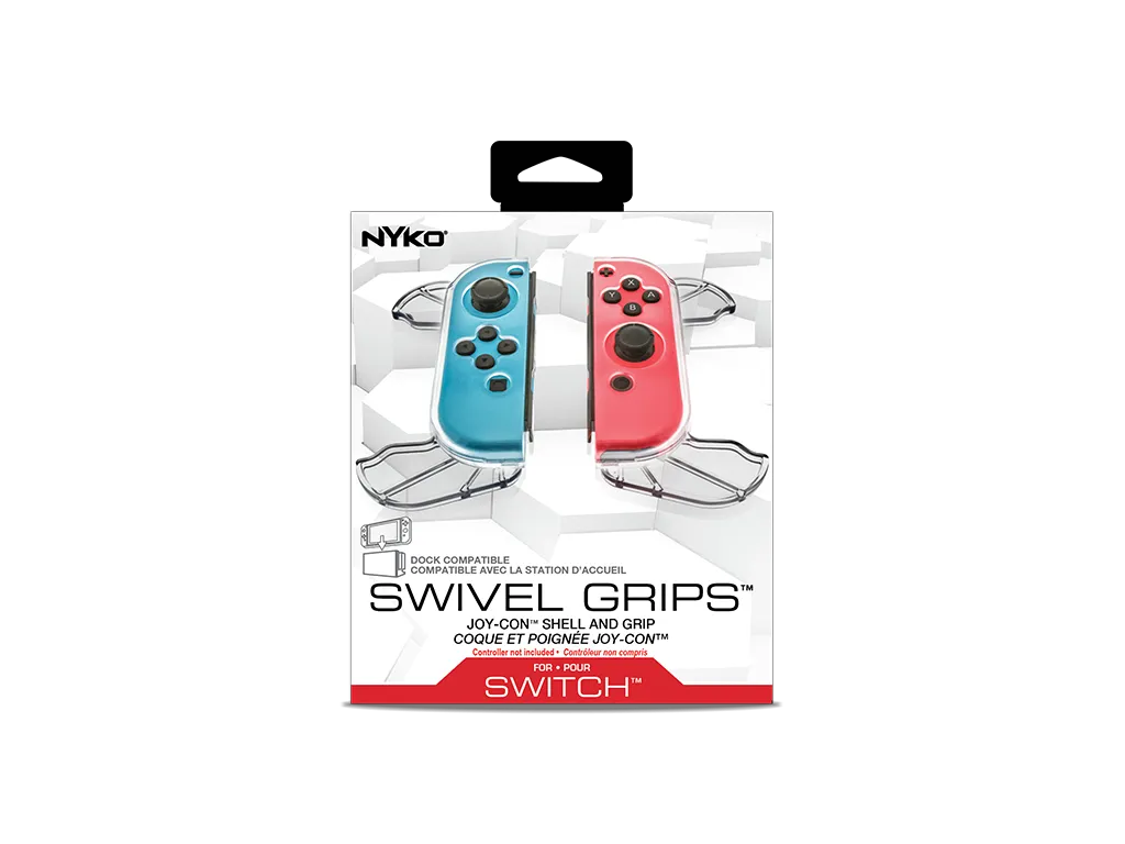 Nyko Swivel Grips for Nintendo Switch Joy-Con Controllers