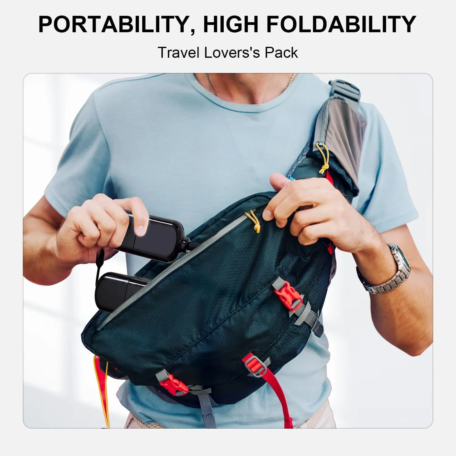 Portable Neck Hanging Power Bank