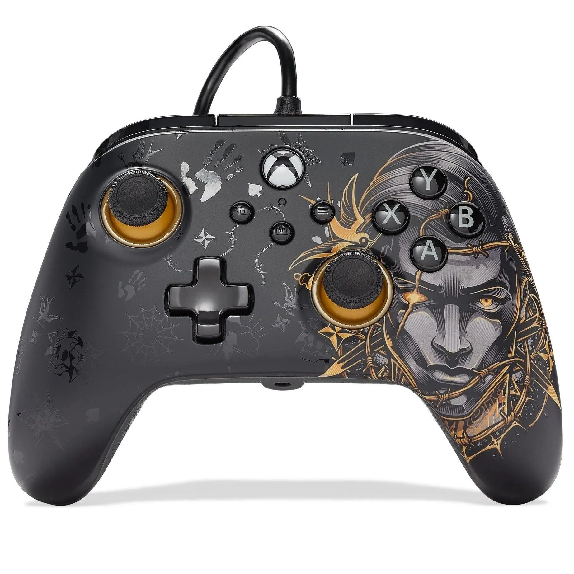 PowerA Advantage Wired Controller for Xbox Series X|S Midas Fortnite
