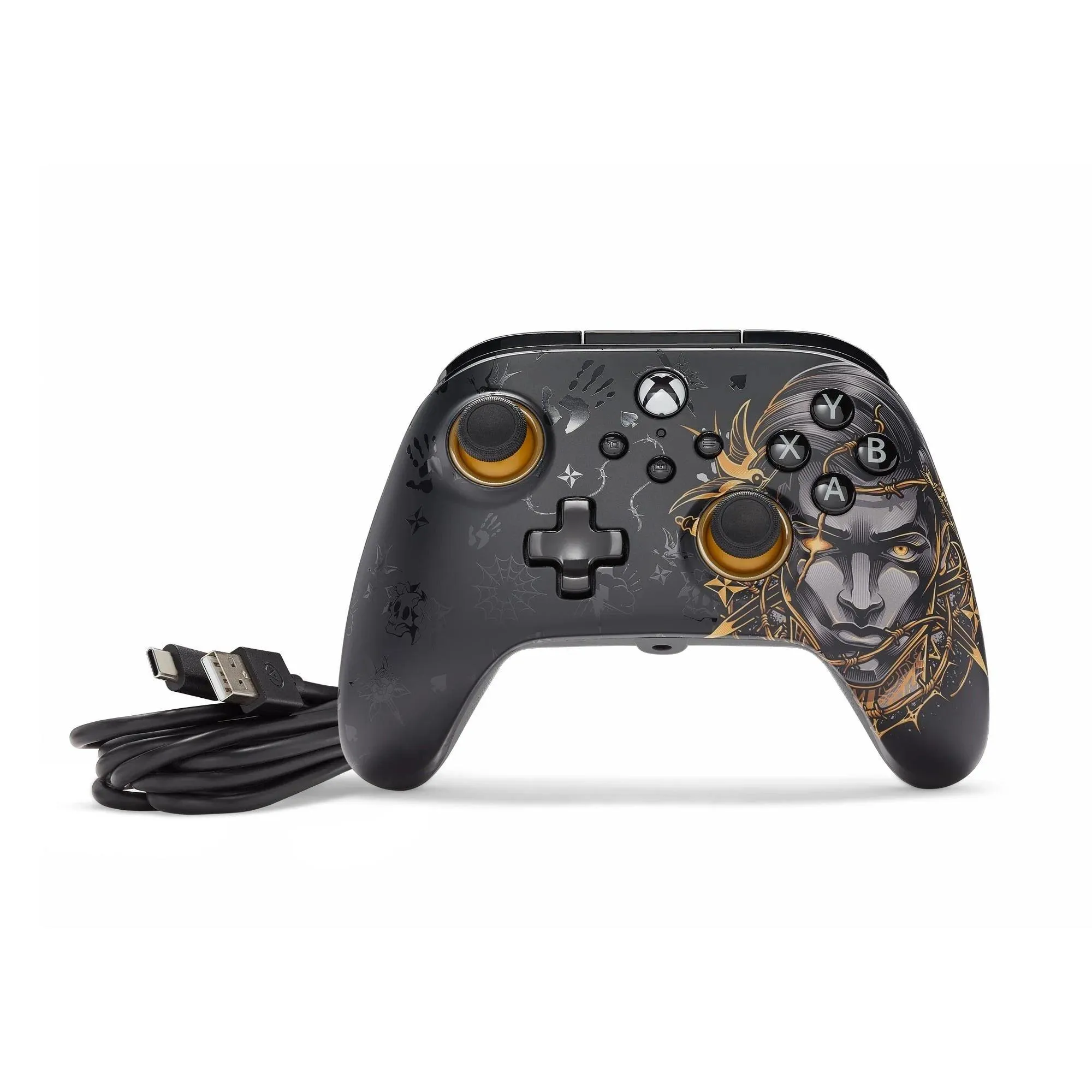 PowerA Advantage Wired Controller for Xbox Series X|S Midas Fortnite