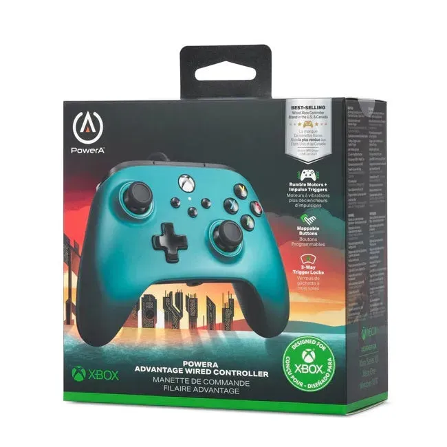 PowerA Advantage Wired Controller for Xbox Series X|S Satin Teal